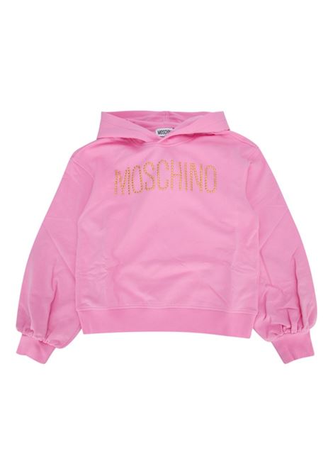 Felpa con logo MOSCHINO KIDS | HDF05Z LDA1650243